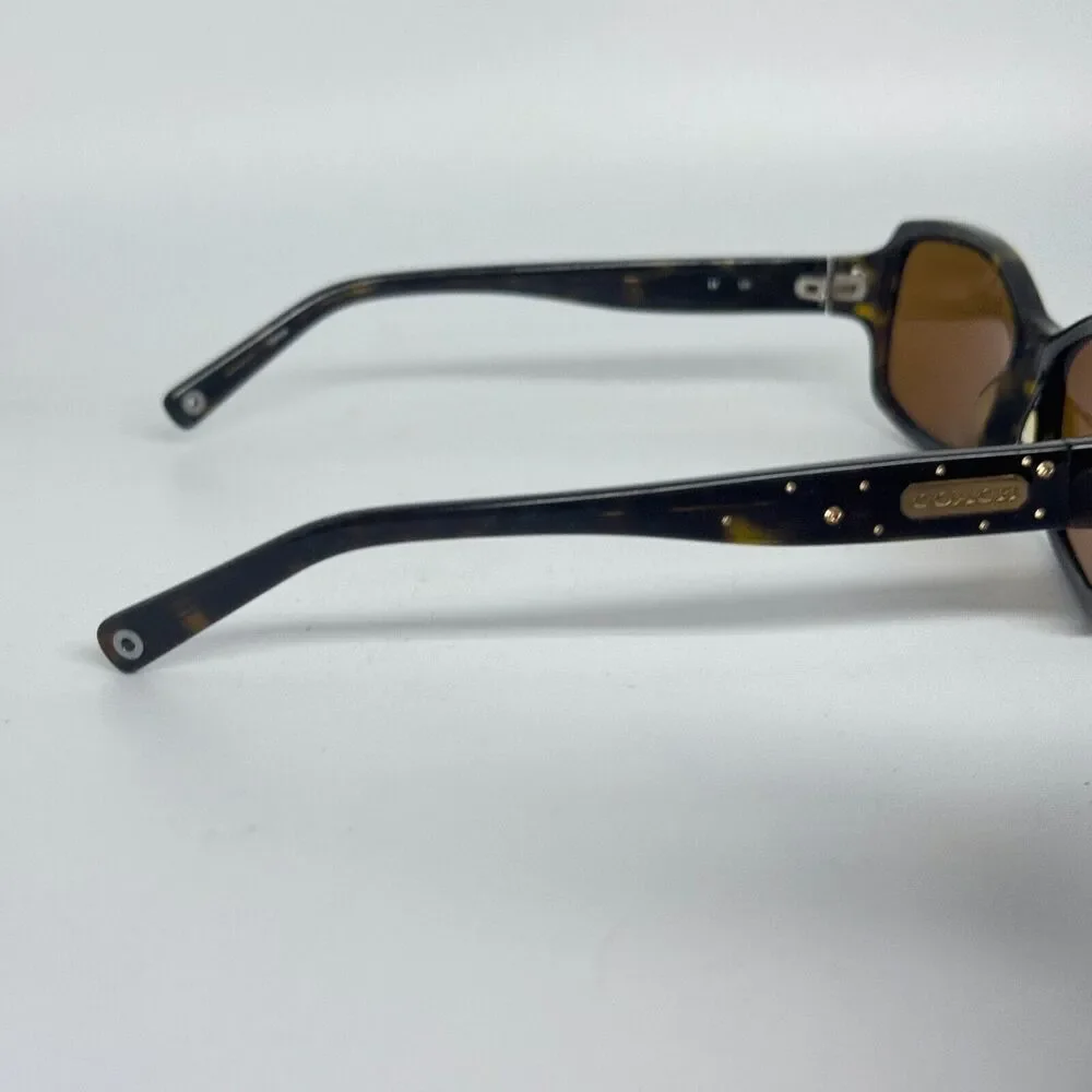 Coach Tortoise Brown Eyeglasses FRAMES Chelsea S426‎ 55-16-125 H16009